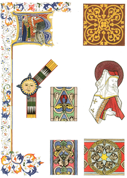 Gothic Studies: 12th to 15th Centuries: from a drawing by James Stevens Curl, 1956.